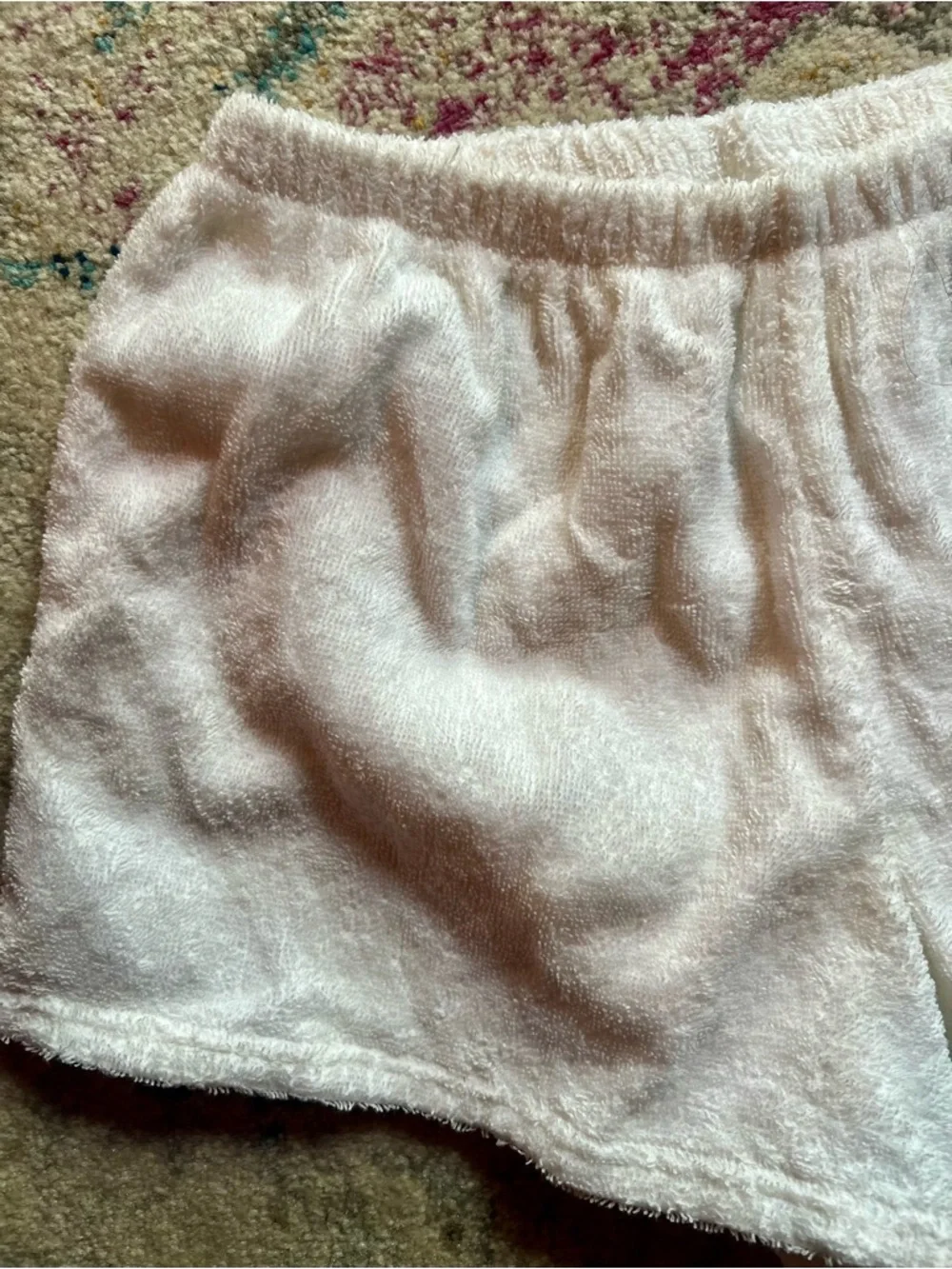 🔆🐬🏖️SKIMS Snow Terry Cover Up Shorts🏖️🐬🔆 - Picture 3 of 12